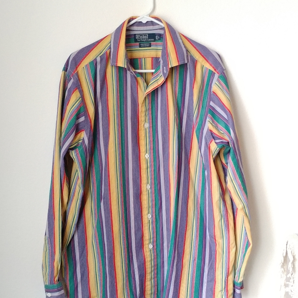 Vintage Polo by Ralph Lauren striped - Picture 3 of 8